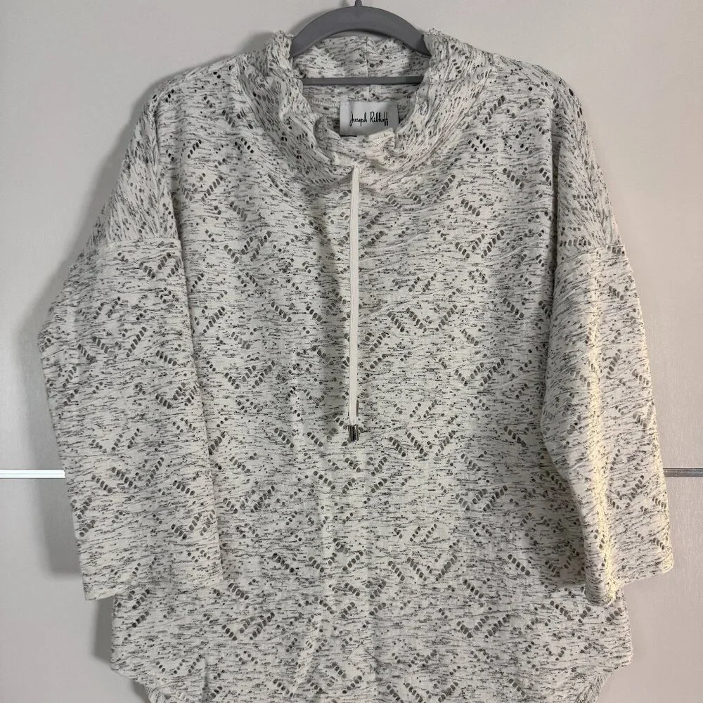 Joseph Ribkoff Drawstring Cut-out Top - Picture 2 of 4